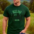 Jurassic World Best Dad Ever Men's Casual T-Shirt Forest