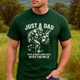 Just a Dad Who Always Came Back With The Milk Shirt Bigfoot Men's Casual T-Shirt Forest Just a Dad Who Always Came Back With The Milk Shirt Bigfoot Men's Casual T-Shirt Forest