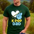 K-POP Dad Korean Lover K-Pop Music Cute Father Daddy Papa Men's Casual T-Shirt Forest K-POP Dad Korean Lover K-Pop Music Cute Father Daddy Papa Men's Casual T-Shirt Forest