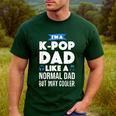 K-Pop Dad Korean Music Lover Men's Casual T-Shirt Forest