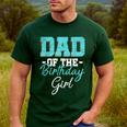 Kids Birthday Party Parent Birthday Girl Father Daddy Dad Men's Casual T-Shirt Forest