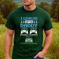 Leveled Up To Daddy Again Gamer Dad Est 2026 Men's Casual T-Shirt Forest Leveled Up To Daddy Again Gamer Dad Est 2026 Men's Casual T-Shirt Forest