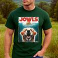 Light Golden Retriever Jowls Top Paws Cream Lab Dog Mom Dad Men's Casual T-Shirt Forest