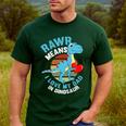 I Love My Dad Rawr Dinosaur Fathers Day Dino Toddler Boy Men's Casual T-Shirt Forest