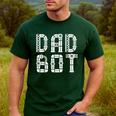 Matching Family Robot Father's Day Dad Bot Men's Casual T-Shirt Forest
