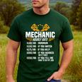 Mechanic Men Dad Hourly Rate Car Auto Garage Mechanic Men's Casual T-Shirt Forest
