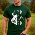 Men Celtic Norse Mythology Viking Dad Men's Casual T-Shirt Forest