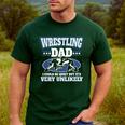 For Men Freestyle Wrestling Dad Men's Casual T-Shirt Forest