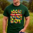 Mom And Dad Birthday Boy Building Bricks Family Party Decor Men's Casual T-Shirt Forest Mom And Dad Birthday Boy Building Bricks Family Party Decor Men's Casual T-Shirt Forest