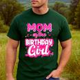 Mom And Dad Birthday Girl Family Matching Party Decorations Men's Casual T-Shirt Forest Mom And Dad Birthday Girl Family Matching Party Decorations Men's Casual T-Shirt Forest