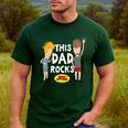 MTV Beavis And Butthead This Dad Rocks Men's Casual T-Shirt Forest