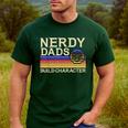 Nerdy Dad RPG Gaming D20 Tabletop Games RPG Gamer Men's Casual T-Shirt Forest