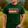 Nerdy Dads Dice For Tabletop RPG New Father Men's Casual T-Shirt Forest Nerdy Dads Dice For Tabletop RPG New Father Men's Casual T-Shirt Forest