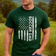 New First Time Dad To Be Symbol Tools Soccer Daddy DA1 Men's Casual T-Shirt Forest