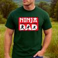 Ninja Dad Matching Family Ninja Warrior Men's Casual T-Shirt Forest Ninja Dad Matching Family Ninja Warrior Men's Casual T-Shirt Forest