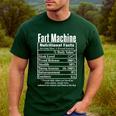 Nutrion Facts Fart Machine Dad Jokes Farting Humor Men's Casual T-Shirt Forest