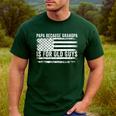 Papa Because Grandpa Is For Old Guys Dad Father Saying Men's Casual T-Shirt Forest