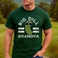 Pickle Pun Big Dill Grandpa Dad Joke Grandfather Humor Men's Casual T-Shirt Forest Pickle Pun Big Dill Grandpa Dad Joke Grandfather Humor Men's Casual T-Shirt Forest