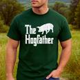 Pig The Hogfather Hog Dad Fathers Day Parody Papa Men Men's Casual T-Shirt Forest Pig The Hogfather Hog Dad Fathers Day Parody Papa Men Men's Casual T-Shirt Forest