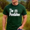 The PomFather Pomeranian Dog Dad Shirt Men Men's Casual T-Shirt Forest