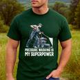 Power Washing Pressure Washing For Washer Dad Men Grandpa Men's Casual T-Shirt Forest