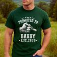 Promoted To Daddy Est 2026 Soon To Be Daddy 2026 Men's Casual T-Shirt Forest