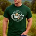 Promoted To Daddy Est 2026 Stamp First Time Dad To Be Men's Casual T-Shirt Forest