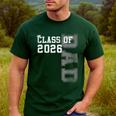 Proud Dad Of A 2026 Graduate Grad Senior Father Graduation Men's Casual T-Shirt Forest Proud Dad Of A 2026 Graduate Grad Senior Father Graduation Men's Casual T-Shirt Forest