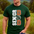 Proud Dad Of A 2026 Senior Graduate Basketball Senior 26 Men's Casual T-Shirt Forest