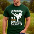 Proud Dad Of A Belt Daughter Men's Casual T-Shirt Forest