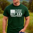 Proud Dad Of Boy Father Of Boys For Dad Xmas Fathers Day Men's Casual T-Shirt Forest