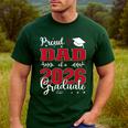 Proud Dad Of a Class Of 2026 Graduate For Graduation Men's Casual T-Shirt Forest