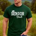 Proud Senior Dad 2026 Senior 2026 Dad Class Of 2026 Father Men's Casual T-Shirt Forest