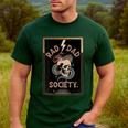 Rad Dad Society Cool Dad Club Dad Life Tee Fathers Day Men's Casual T-Shirt Forest