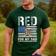 RED Friday For My Dad Military Veteran Deployed Men's Casual T-Shirt Forest RED Friday For My Dad Military Veteran Deployed Men's Casual T-Shirt Forest