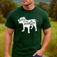 Rescue Is My Favorite Breed T Shirt Pitbull Mam Dad Shirt Men's Casual T-Shirt Forest Rescue Is My Favorite Breed T Shirt Pitbull Mam Dad Shirt Men's Casual T-Shirt Forest