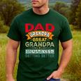 Retro Dad Grandpa Great Grandpa I Just Keep Getting Better Men's Casual T-Shirt Forest Retro Dad Grandpa Great Grandpa I Just Keep Getting Better Men's Casual T-Shirt Forest