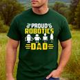 Robotics Father Robotics Dad Men's Casual T-Shirt Forest