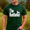 The RottFather Rottweiler Dad Shirt Men Men's Casual T-Shirt Forest