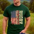 Rugby Blood Sweat Bruises Rugby Player Coach Dad Mom Men's Casual T-Shirt Forest Rugby Blood Sweat Bruises Rugby Player Coach Dad Mom Men's Casual T-Shirt Forest
