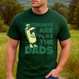 Saturdays Are Fore The Dads Golf Men's Casual T-Shirt Forest