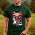 Semi Truck Driver For Truckers And Dads Small Men's Casual T-Shirt Forest