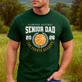 Senior Basketball Dad 2026 The Final Quarter Men's Casual T-Shirt Forest