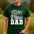 Senior Cheer Dad 2026 Proud Cheerleader Dad Class Of 2026 Men's Casual T-Shirt Forest