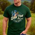 Skeleton Dad Tax Making Sure It's Not Poison Fathers Day Men's Casual T-Shirt Forest