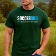 Soccer Dad Cute Men's Casual T-Shirt Forest