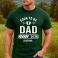 Soon To Be Dad 2026 Loading Men's Casual T-Shirt Forest