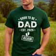Soon To Be Dad Again Promoted To Dad Again 2026 Men's Casual T-Shirt Forest Soon To Be Dad Again Promoted To Dad Again 2026 Men's Casual T-Shirt Forest
