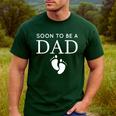 Soon To Be A Dad Unique Father For Would Be Daddy Men's Casual T-Shirt Forest