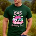 Spa Birthday Party Dad Of The Pampered Bday Girl Family Men's Casual T-Shirt Forest